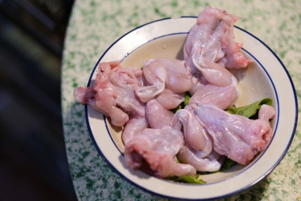 frog meat