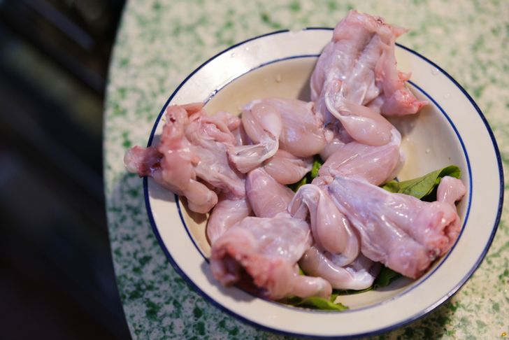 frog meat